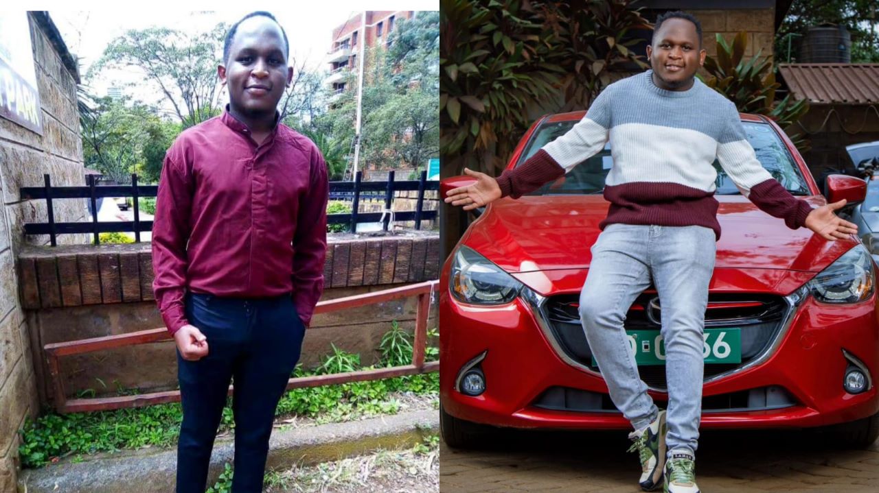 Kenyan YouTuber Commentator Buys His First Car